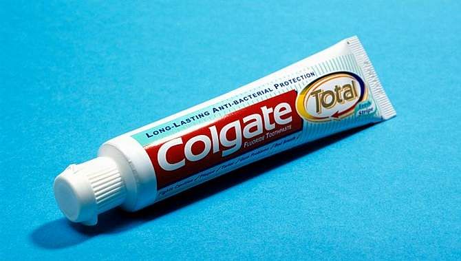 The company behind Colgate Total insists that the ingredient triclosan was approved by the FDA but it has emerged that the agency relied upon company-backed science to reach its conclusion. Photo taken from the Daily Mail website.