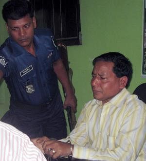 Education officer of Lohagara upazila in Chittagong Miraj Uddin. Photo courtesy: Prothom Alo