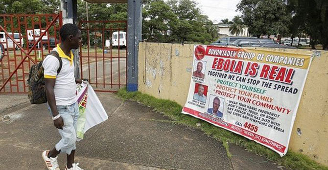 Liberia has had the largest number of deaths from the virus. Photo taken from BBC website.