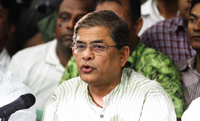 BNP acting secretary general Mirza Fakhrul Islam Alamgir. Star file photo