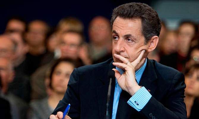  The photo of former French President Nicolas Sarkozy is taken from the Guardian website.