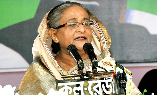 Sheikh Hasina. Star file photo 