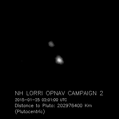 Pluto and Charon, the largest of its five moons, as seen by New Horizons. Photo taken from NASA.