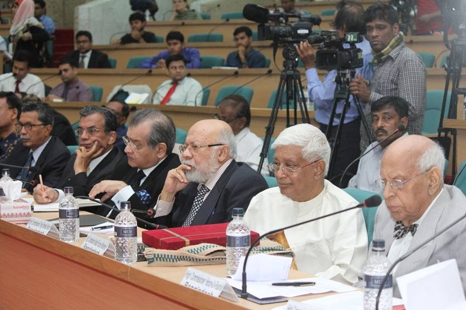 Former and Serving High Commissioners of Bangladesh at First India-Bangladesh High Commissioners' Summit 2014 at Dhaka on 14 November 2014. Photo taken from Indian High Commission facebook page