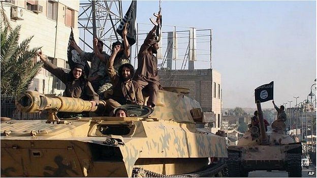 Islamic State militants have taken over swathes of Syria and Iraq