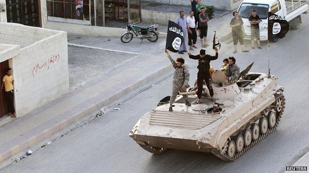 Islamic State has its stronghold in Raqqa, Syria
