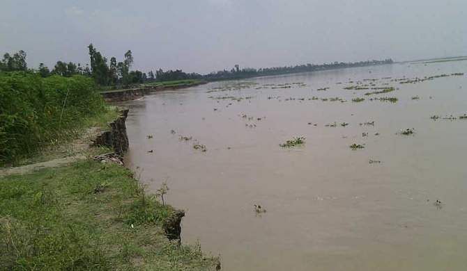 A view of Jamuna river located at Gaibandha district. Star file photo