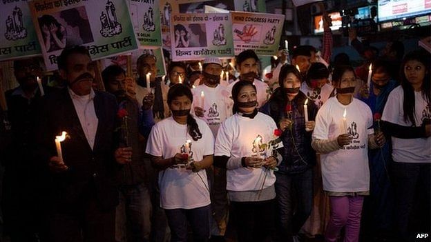 Vigils have recently been held to mark the second anniversary of the notorious Delhi gang rape. Photo: AFP