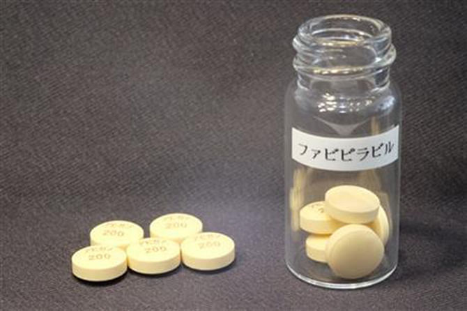 In this undated photo released by Fujifilm Holdings Corp., anti-influenza tablets fabipiravir are shown. Japan said Monday, August 25, 2014 it is ready to provide a Japanese-developed anti-influenza drug as potential treatment to fight the rapidly expanding Ebola outbreak. Photo: AP