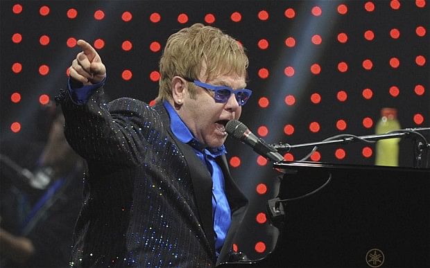 Elton John. Photo: AP 