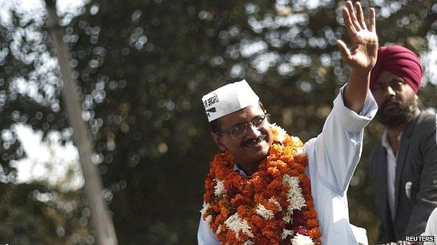 Arvind Kejriwal's political debut has been described as nothing less than spectacular. Photo: Reuters