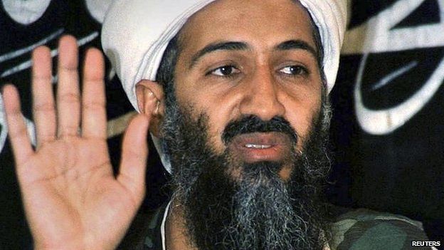 In 2004, Bin Laden took credit for the al-Qaeda attacks on the US. Photo taken from BBC/ Reuters