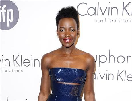 This AP file photo taken on May 15 shows Lupita Nyong'o at the IFP and Calvin Klein Women In Film Party at the 67th international film festival, Cannes, southern France.