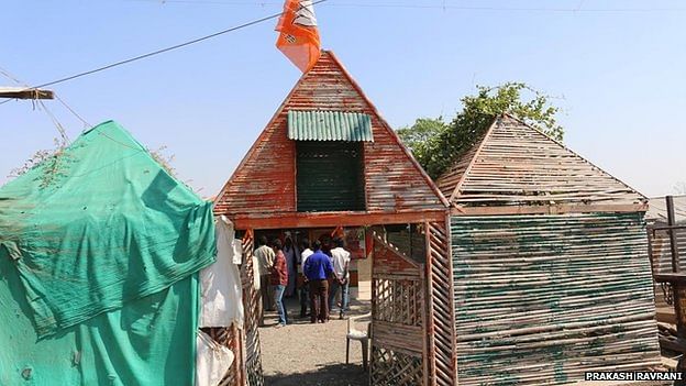 The latest temple was funded by Modi's followers in his home state. Photo taken from BBC.