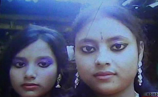 The victims are Moyna Begum and her daughter Swapna. Photo: TV grab