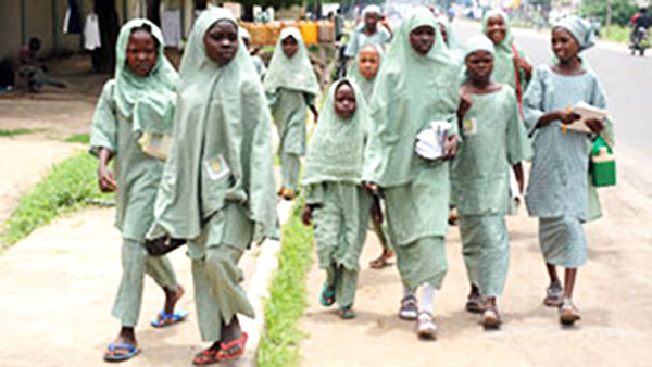 Boko Haram wants Nigerian children to attend Islamic schools. BBC file photo