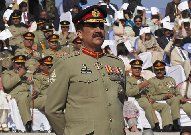 General Raheel Sharif. Photo: Reuters.