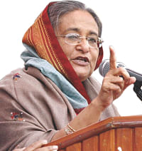 Sheikh Hasina. Star file photo