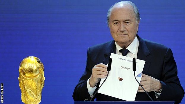File photo of Fifa President Joseph S Blatter. Photo: BBC/Getty Images