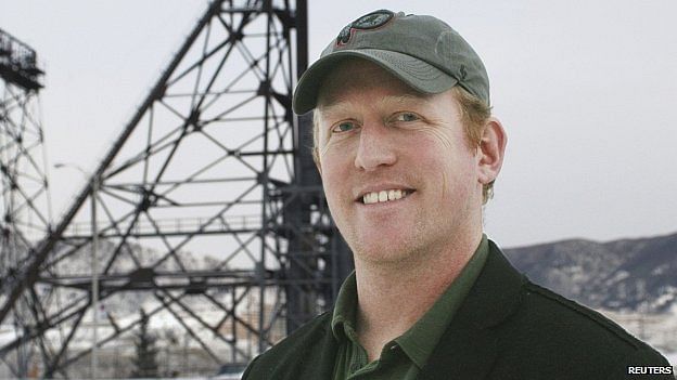 Retired US Navy Seal Robert O'Neill says he killed Bin Laden with shots to the head. Photo taken from Reuters/BBC