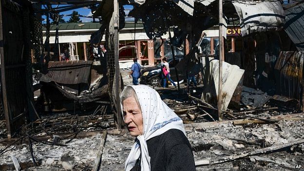 Fighting in eastern Ukraine has been raging since April