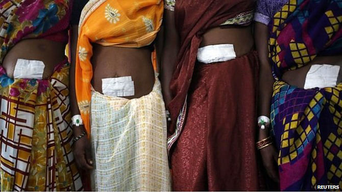 A lone doctor, along with his assistant, carried out tubectomies on 130 women at two separate government health camps earlier this month. Photo: Reuters