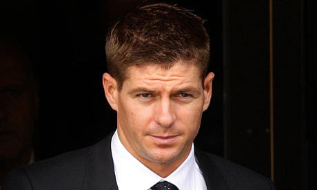 England captain Steven Gerrard