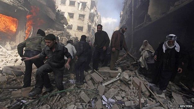 Bashar al-Assad said Syrian government forces would not indiscriminately bomb civilian areas. Photo: Reuters