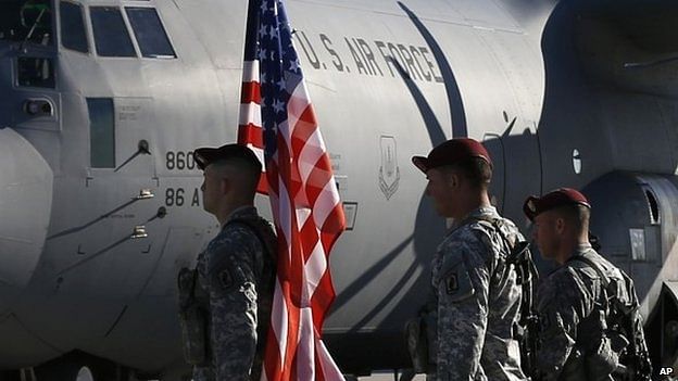 The US and Nato have recently strengthened their military presence in eastern Europe. Photo taken from BBC